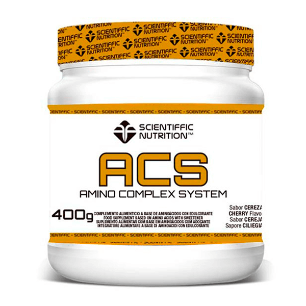 ACS de 400g hecho por Scientiffic Nutrition en la sección de esenciales e hidrolizados