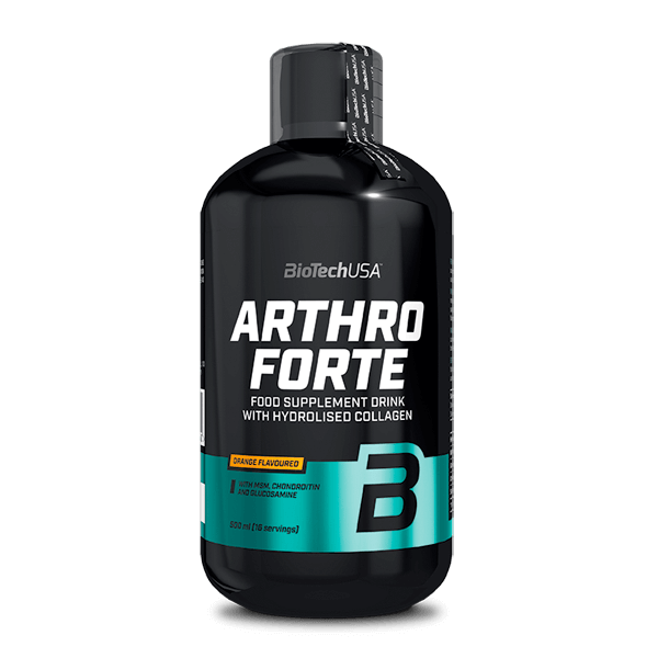 Arthro Forte Líquido envase de 500ml de Biotech USA de la sección fórmulas para mejora articular