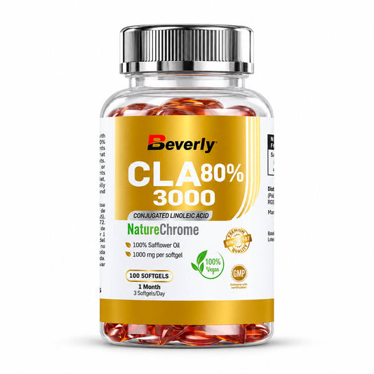 CLA 80% 3000 de la marca Beverly Nutrition en CLA