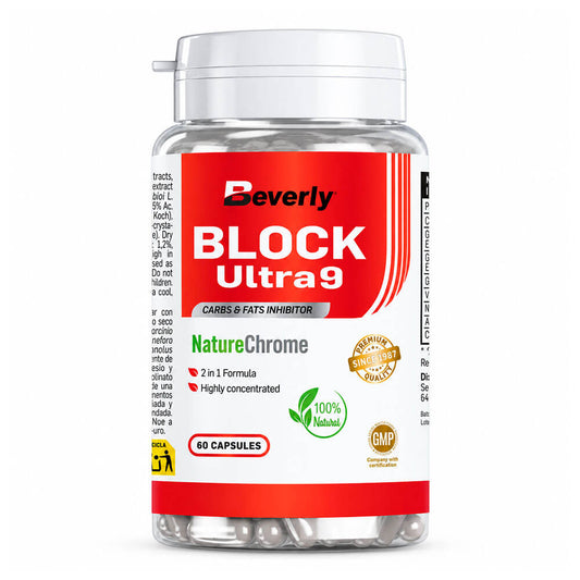 Block Ultra9 de la marca Beverly Nutrition en Fibras y quitosano