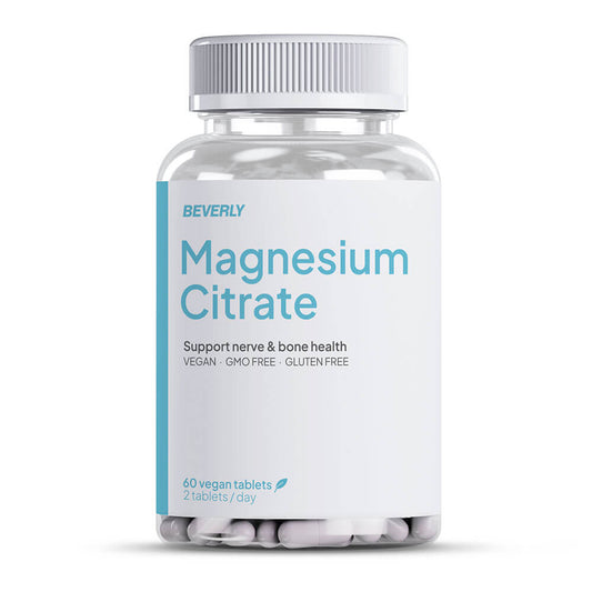 Citrato de Magnesio de la marca Beverly Nutrition en Magnesio