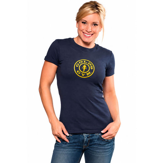 Camiseta Chica Simple Logo de la marca Gold's Gym en Rebajas