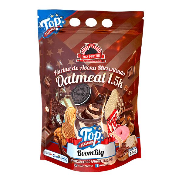 Harina de Avena Top Flavors - Max Protein 4