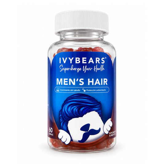 Men´s Hair Gummies de la marca Ivybears en Piel Pelo y Uñas