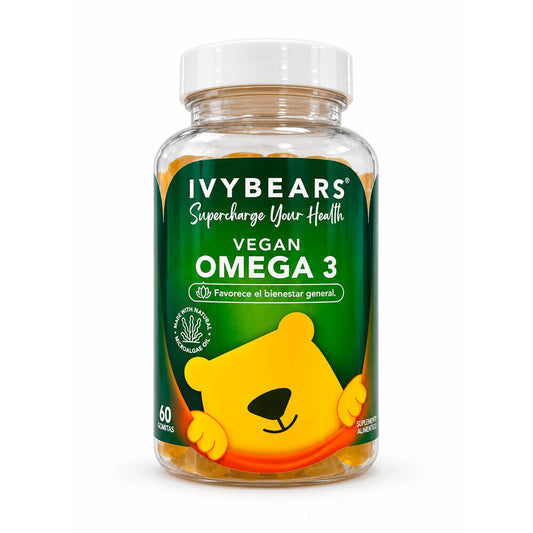 Vegan Omega 3 Gummies de la marca Ivybears en Omega 3
