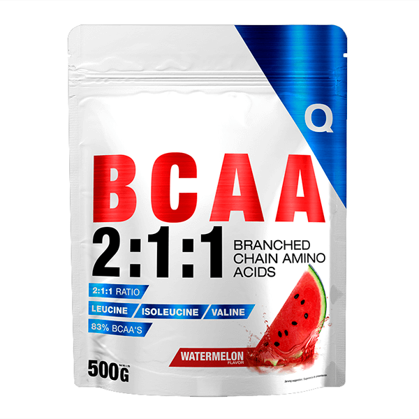 BCAA 2:1:1 bote de 500g suplemento de bcaa ramificados de Quamtrax