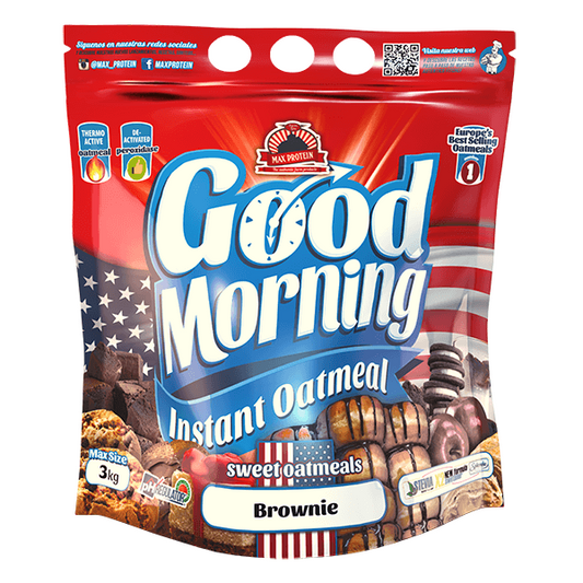 Harina de Avena Good Morning Instant de la marca Max Protein en Avena