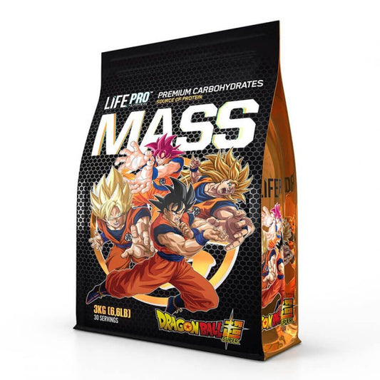 Mass Gainer Dragon Ball Super Edición Limitada de la marca LifePRO en Ganadores de peso con proteína