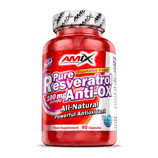 Pure Resveratrol Anti-Ox 100mg de la marca Amix Nutrition en Mejora General