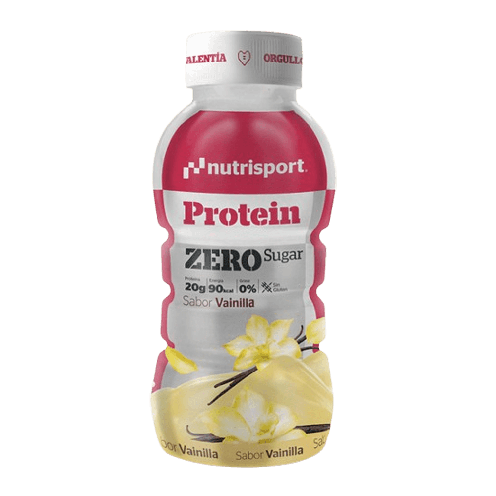 Protein Zero presentación de 330ml de Nutrisport complemento alimenticio de bebidas de proteína
