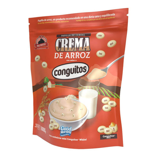 Crema de Arroz Conguitos® de la marca Max Protein en Harina de Arroz