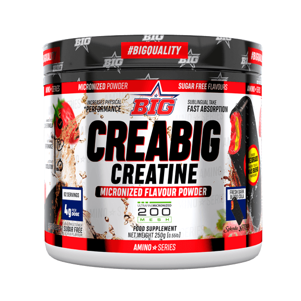 CreaBig Creatina 200 Mesh presentación de 250g de la marca BIG de la sección creatina monohidrato