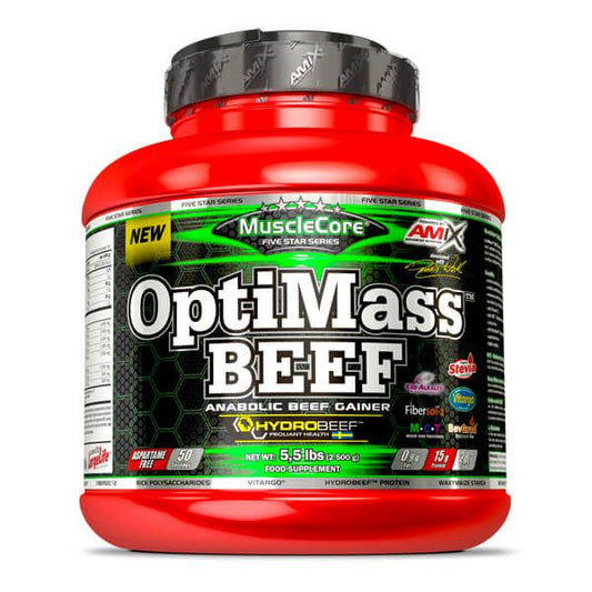 OptiMass Beef de la marca Amix MuscleCore en Proteínas