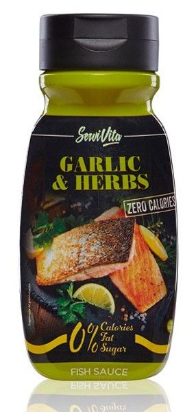 Salsa de Hierbas y Ajo 0% de la marca Servivita en Salsas y Siropes