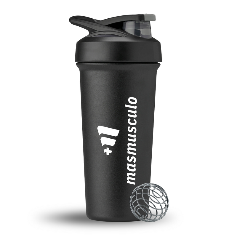 Shaker Metalico Con Bola - Masmusculo 0