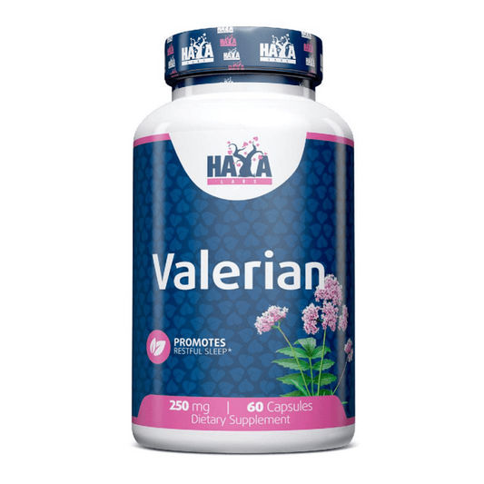Valeriana 250mg de la marca Haya Labs en Mejora del sueño