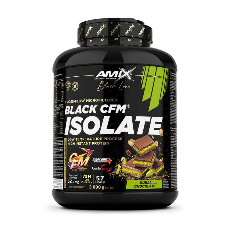 Black CFM Isolate - Amix Nutrition 1