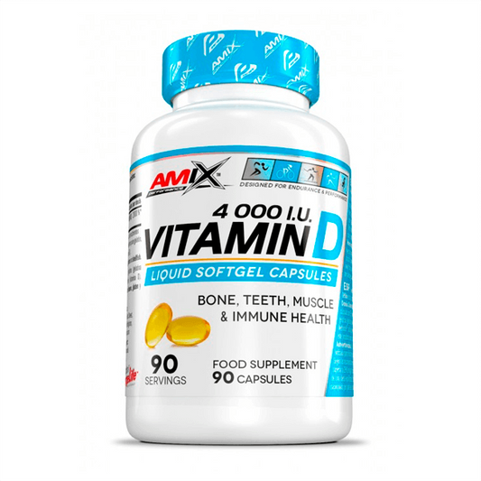 Vitamina D 4000 IU de la marca Amix Nutrition en Vitamina D