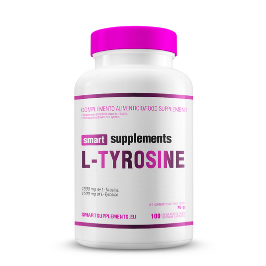 L-Tyrosine (L-Tirosina) 1500mg de la marca Smart Supplements en Otros Aminoácidos