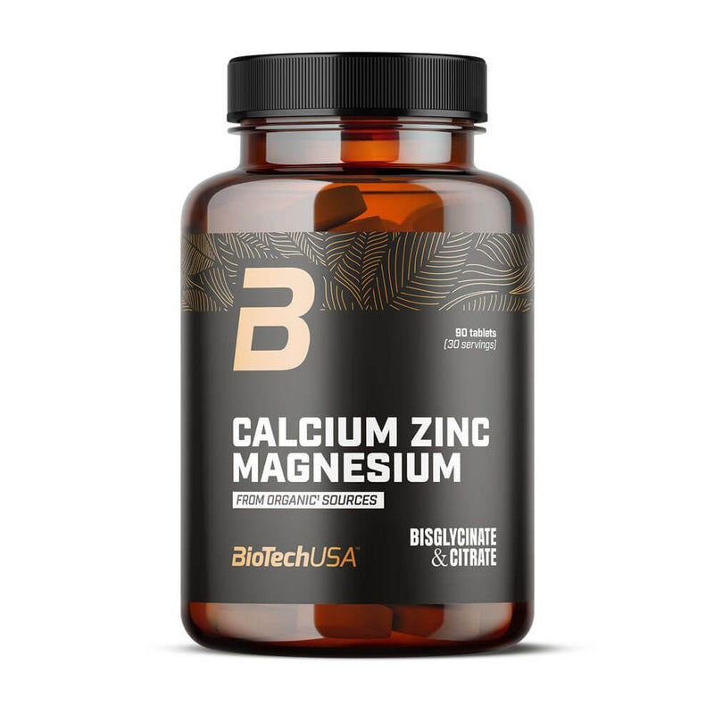 Calcio, Zinc y Magnesio (Orgánico) - Biotech USA 0