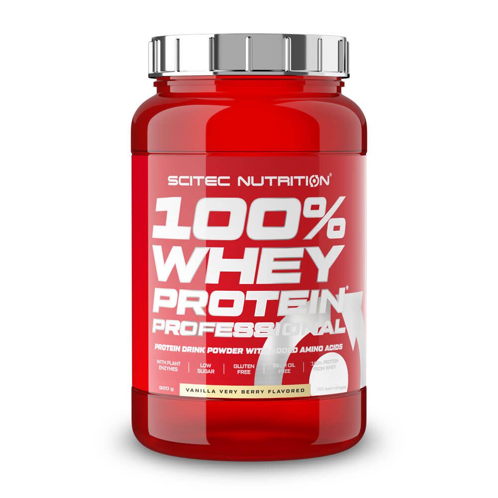 100% Whey Protein Professional en 920g de la sección proteina de suero whey por Scitec Nutrition