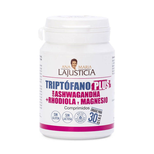 Triptófano Plus con Ashwagandha + Rodiola y Magnesio de la marca Ana Maria Lajusticia en Anti-Estrés