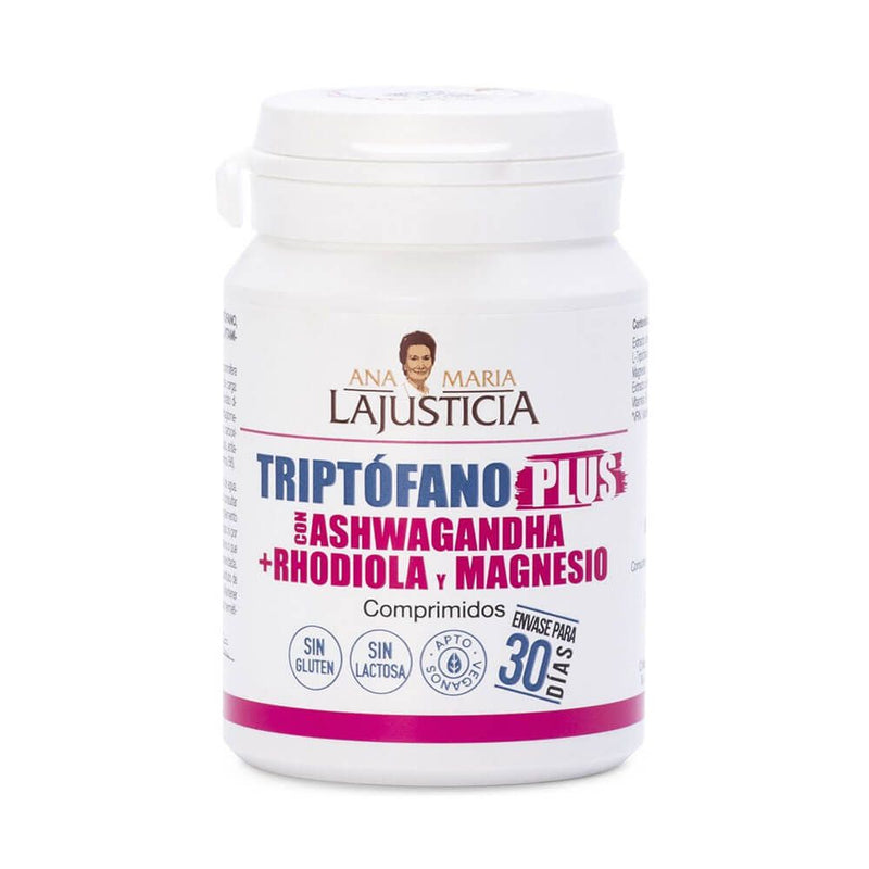 Triptófano Plus con Ashwagandha + Rodiola y Magnesio - Ana Maria Lajusticia 0