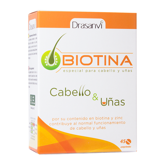 Biotina 400mcg de la marca Drasanvi en Biotina