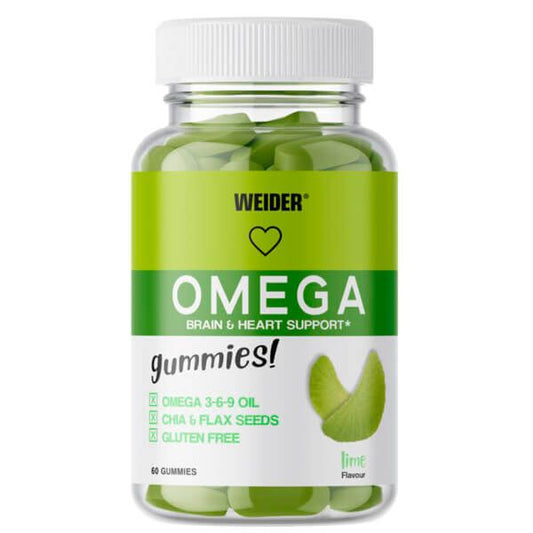 Omega Gummies de la marca Weider en Omega 3