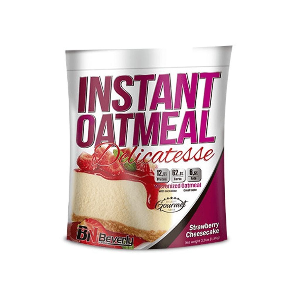 Instant Oatmeal Delicatesse de 1,5 kg de Beverly Nutrition (Harina de Avena Dulce)