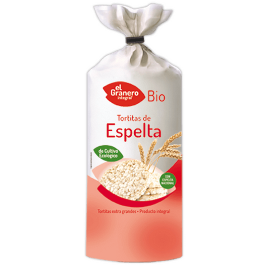 Tortitas de Espelta Bio de la marca El Granero Integral en Tortitas de Cereales