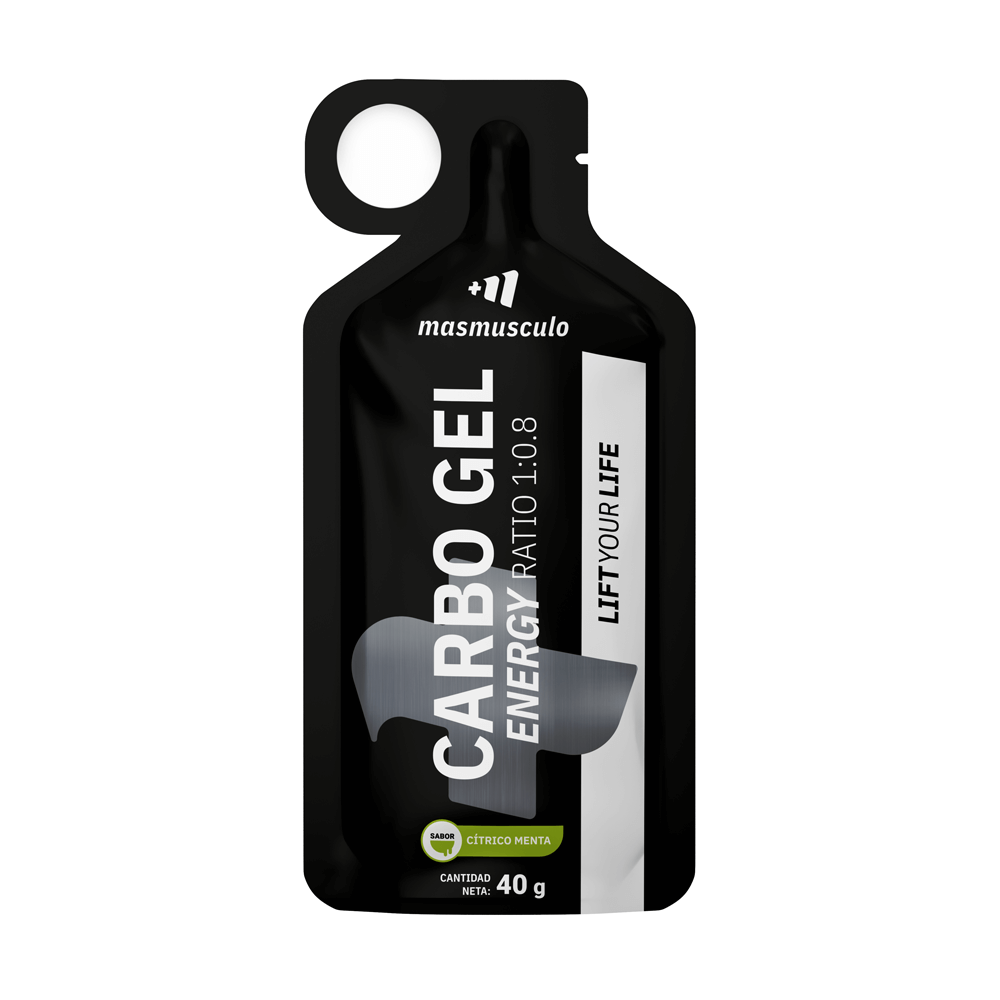 Carbo Gel Energy en con cafeína en la sección de energéticos del fabricante MM Supplements