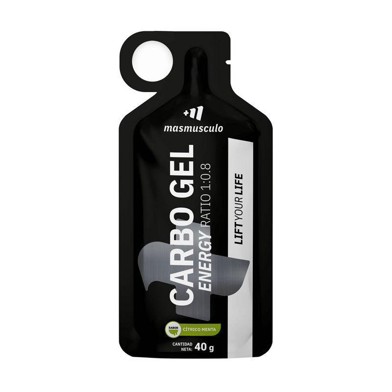 Carbo Gel Energy Ratio 1:08 (con cafeína) - Masmusculo Supplements 0