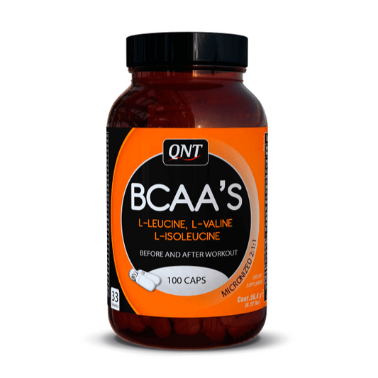 BCAAS + Vitamina B6 de la marca QNT en BCAA Ramificados