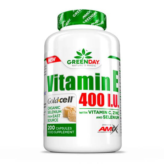 Vitamina E 400IU Green Series de la marca Amix Nutrition en Vitamina E