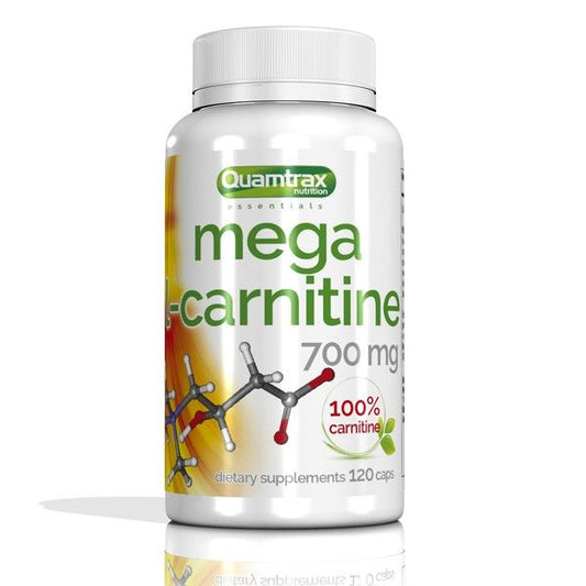 Mega L-Carnitina 700mg de la marca Quamtrax en L-Carnitina