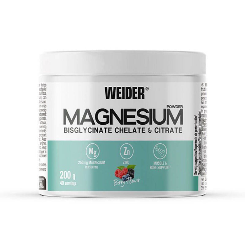 Magnesio en polvo - Weider 0
