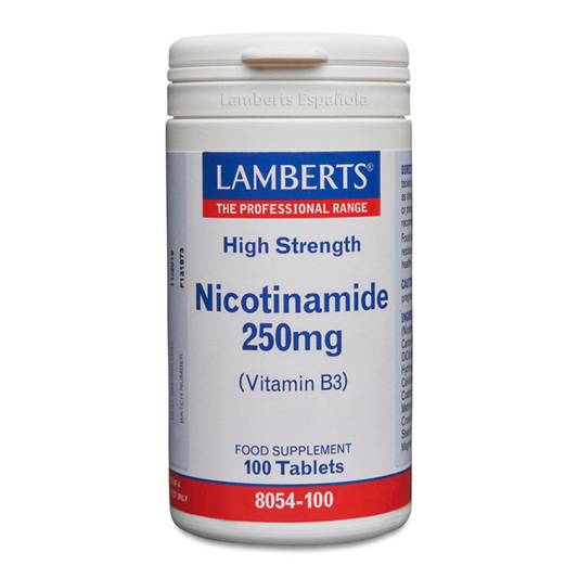 Nicotinamida (Vit B3) de la marca Lamberts en Minerales