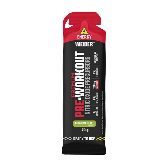 Gel Pre-Workout de la marca Weider en Pre entreno