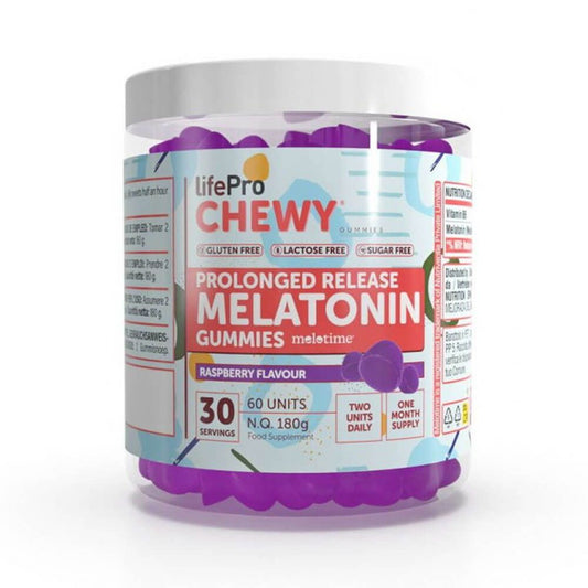Melatonina Gummies De Liberación Prolongada de la marca LifePRO en Mejora del sueño