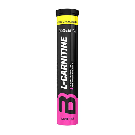 L-Carnitina Efervescente 500mg de la marca Biotech USA en L-Carnitina