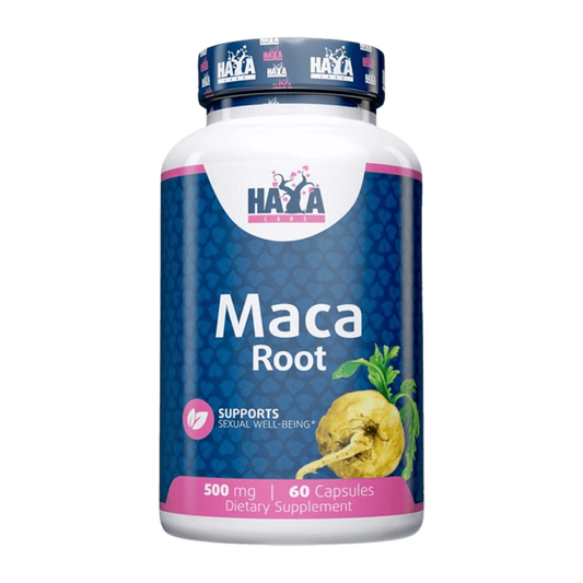 Maca 500mg de la marca Haya Labs en Vigorizantes