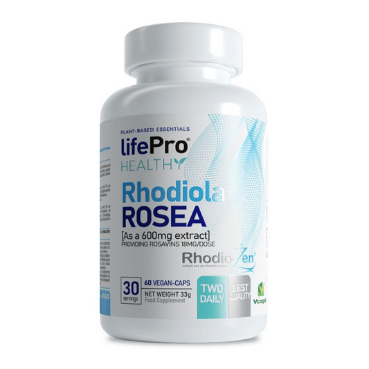 Rhodiola Rosea 600mg de la marca LifePRO en Anti-Estrés
