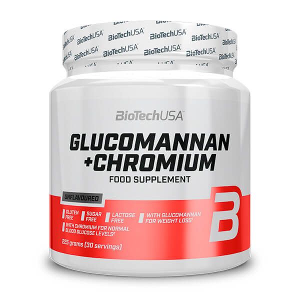 Glucomannan + Chromium - Biotech USA 0