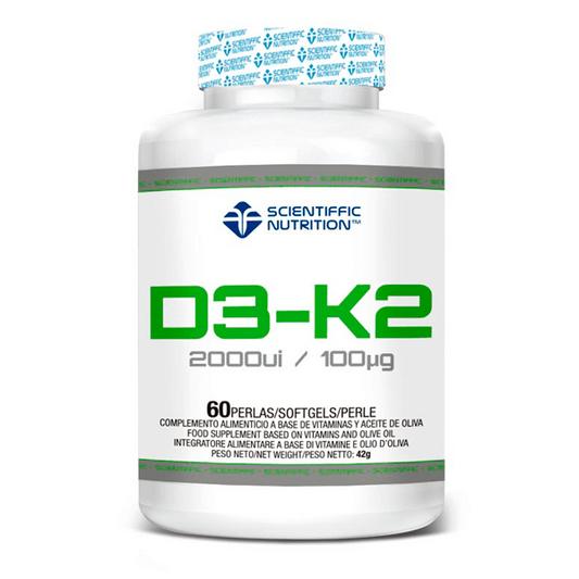 Vitamina D3 + K2 de la marca Scientiffic Nutrition en Vitamina D