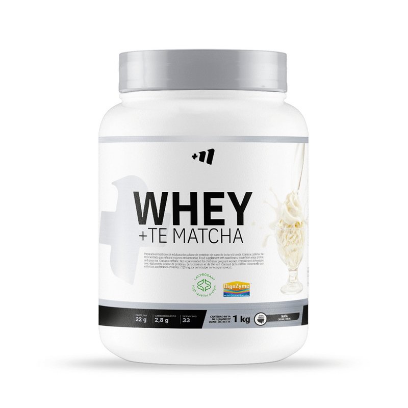 Whey + Te Matcha - Masmusculo Supplements 1