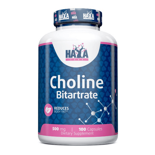 Bitartrato de Colina 500mg de la marca Haya Labs en Protectores Hepáticos