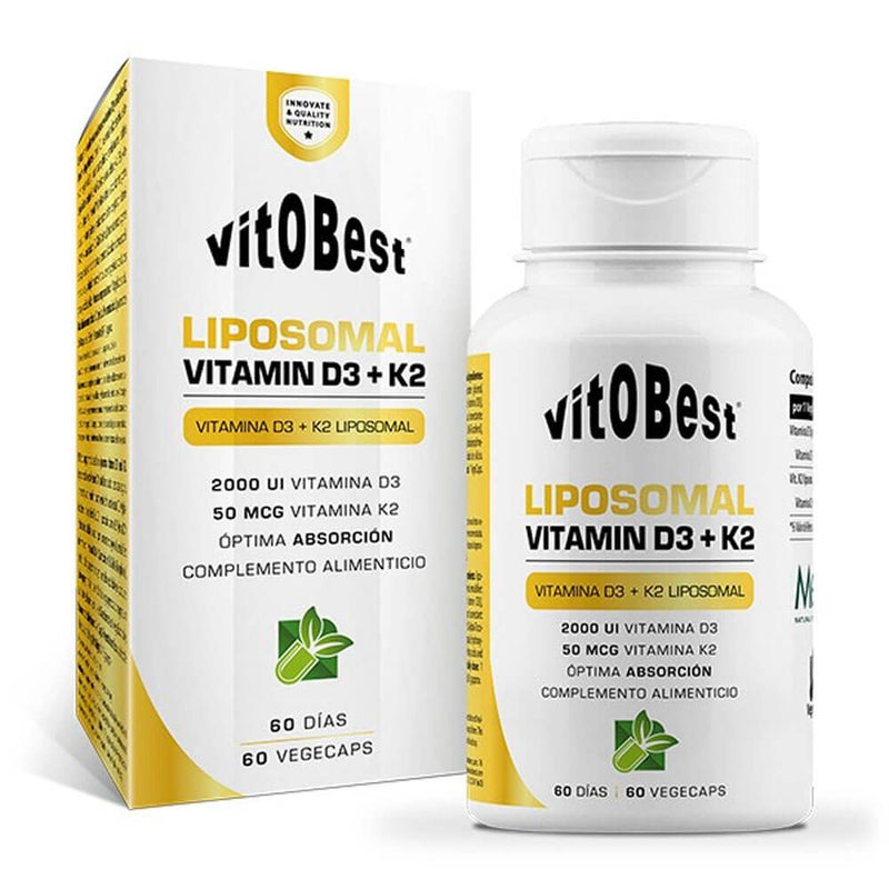 Vitamina D3 + K2 Liposomal - VitoBest 0