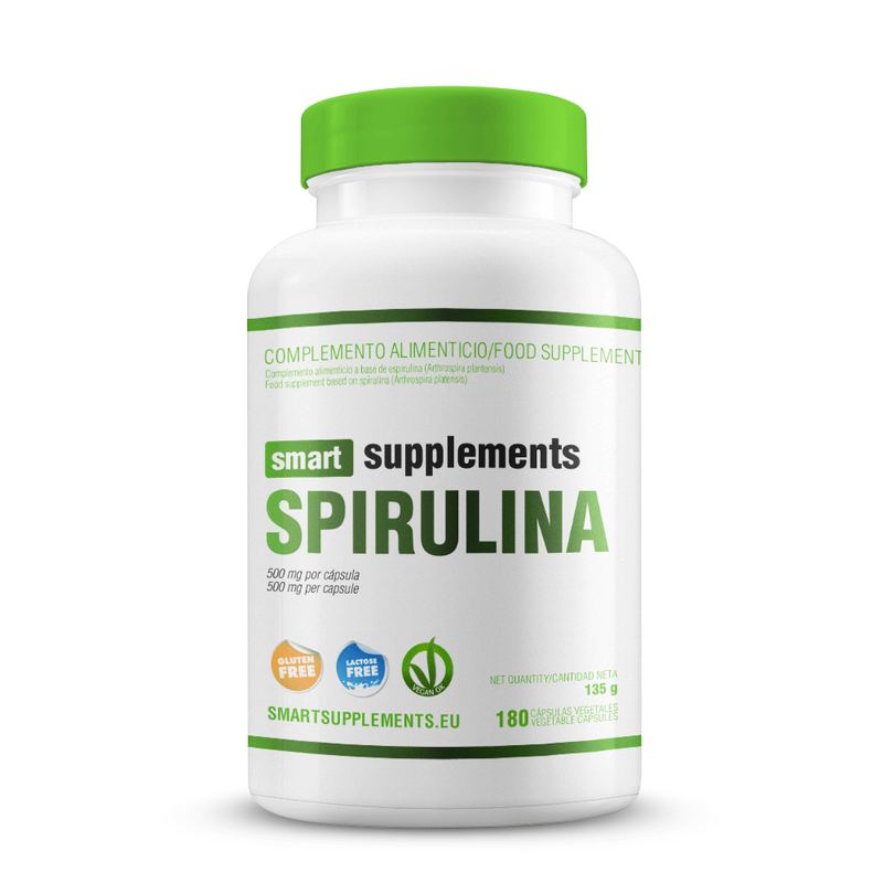 Espirulina 500mg - Smart Supplements 0