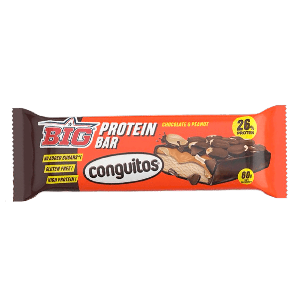 Barrita Protein Bar Conguitos® presentación de 60g en la sección de barritas de proteinas de BIG